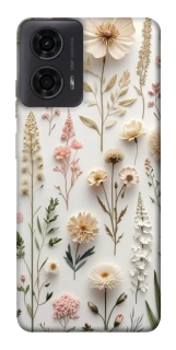 Чехол на Motorola Moto G04 Floral design ver.1 фото 1 из 1