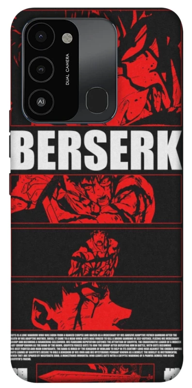 Чехол на TECNO Spark 8C Berserk poster фото 1 из 1