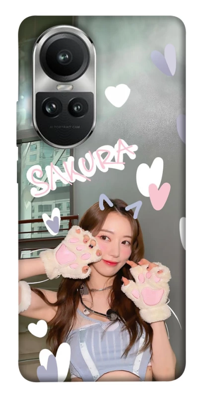 Чохол на Oppo Reno 10 Sakura - LE SSERAFIM фото 1 з 1