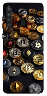 Чехол на Samsung Galaxy A21 Many coins фото 1 из 1