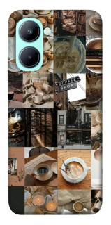 Чохол на Realme C33 Coffee collage ver.3 фото 1 з 1