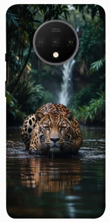 Чехол на OnePlus 7T Leopard in water фото 1 из 1