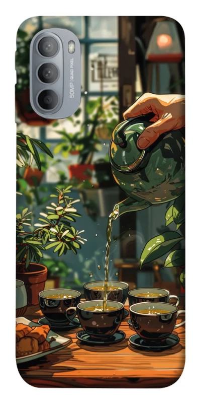 Чехол на Motorola Moto G31 Tea time фото 1 из 1