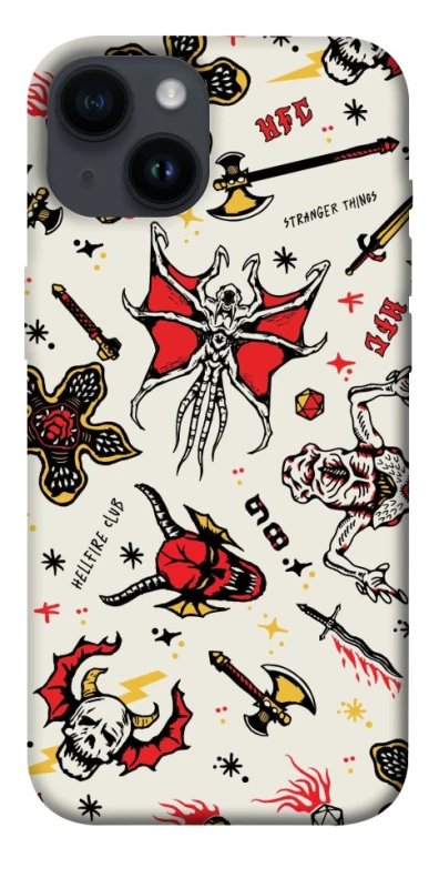 Чохол на Apple iPhone 14 (6.1") Stranger Things ver.2 фото 1 з 1