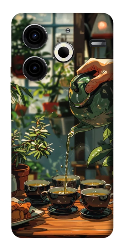 Чехол на TECNO Pova 6 Neo (LI6) Tea time фото 1 из 1