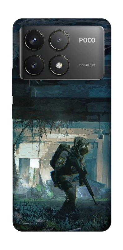 Чехол на Xiaomi Poco F6 Pro Сталкер v7 фото 1 из 1