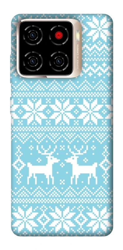 Чохол на ZTE Blade A56 Новорічний v10 фото 1 з 1