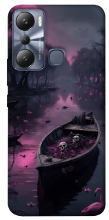 Чехол на Infinix Hot 20i Boat and flamingo фото 1 из 1