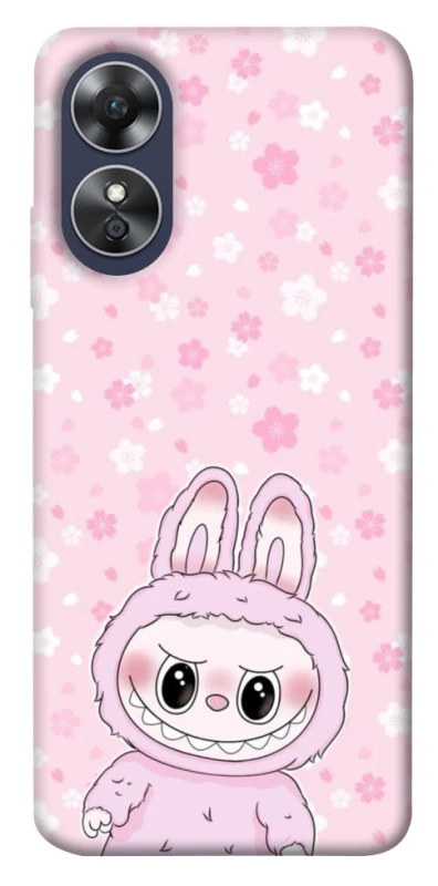 Чехол на Oppo A17 Pink Labubu фото 1 из 1