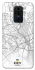 Чехол на Xiaomi Redmi Note 9 / Redmi 10X Kiev white map фото 1 из 1