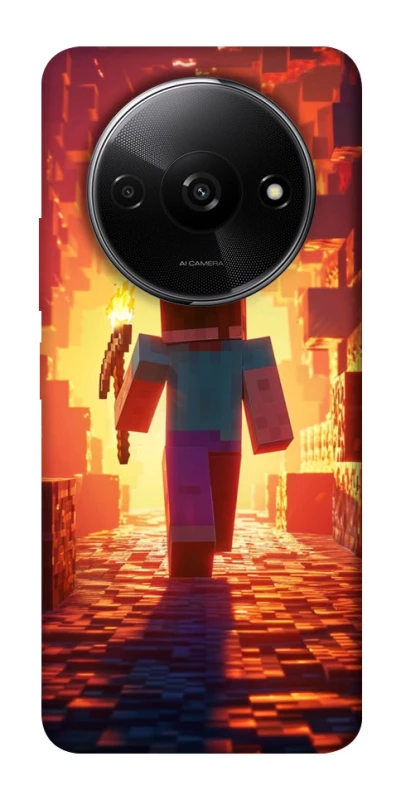 Чехол на Xiaomi Redmi A3 Minecraft adventure фото 1 из 1