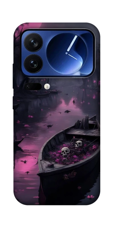 Чехол на Xiaomi 17 Pro Boat and flamingo фото 1 из 1