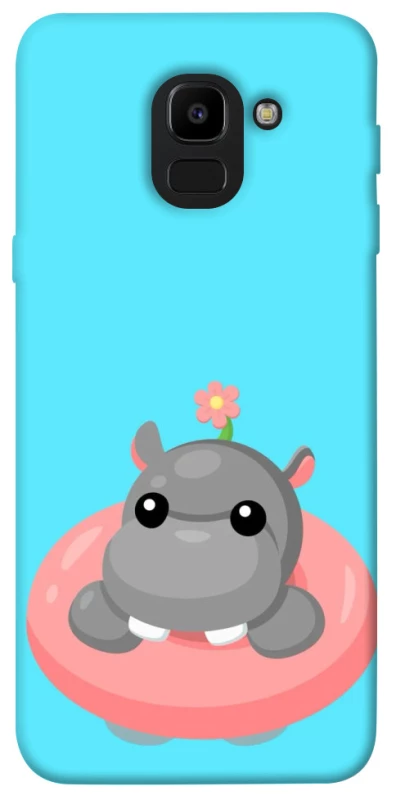 Чохол на Samsung J600F Galaxy J6 (2018) Adopt Me Hippo Floatie фото 1 з 1
