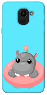 Чохол на Samsung J600F Galaxy J6 (2018) Adopt Me Hippo Floatie фото 1 з 1