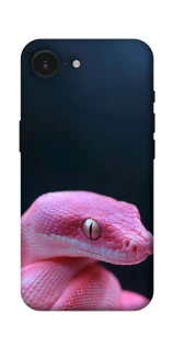 Чехол на Apple iPhone 17e (6.1") Розовая Змея фото 1 из 1