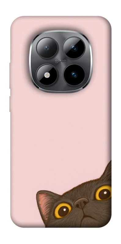Чехол на Xiaomi Redmi Note 15 Pro 5G Peeping cat фото 1 Чехол на Xiaomi Redmi Note 15 Pro 5G Peeping cat фото 1 из 1