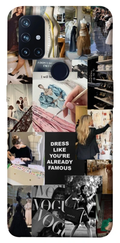 Чохол на OnePlus Nord N10 5G Fashion collage ver.11 фото 1 з 1