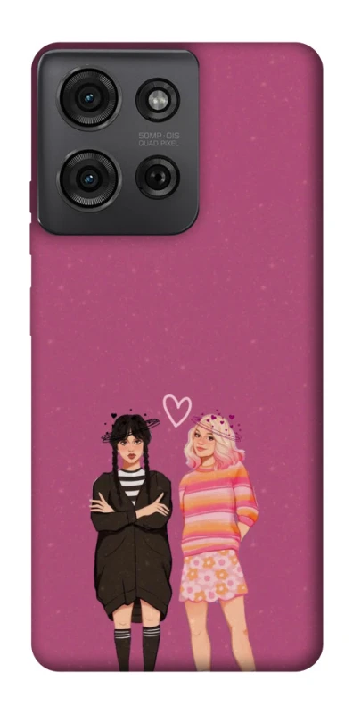 Чохол на Motorola Moto G75 Raven & Rainbow Wednesday фото 1 з 1