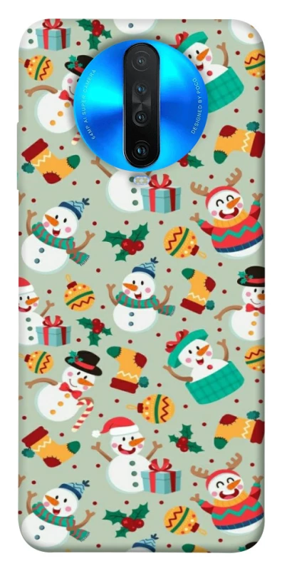 Чехол на Xiaomi Redmi K30 Новогодний v2 фото 1 из 1