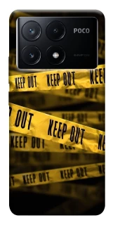 Чохол на Xiaomi Poco X6 keep out фото 1 з 1