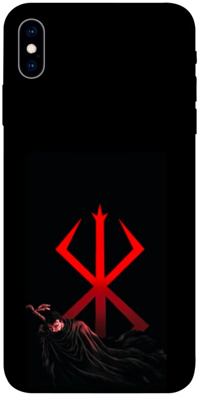 Чохол на Apple iPhone X (5.8") Berserk Red Logo фото 1 з 1