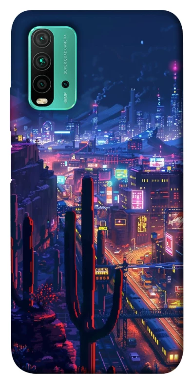 Чохол на Xiaomi Redmi Note 9 4G / Redmi 9 Power Night city фото 1 з 1