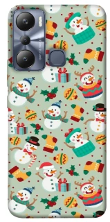 Чехол на Infinix Hot 20i Новогодний v2 фото 1 из 1