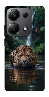 Чехол на Xiaomi Redmi Note 13 Pro 5G Leopard in water фото 1 из 1