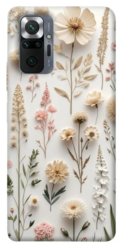 Чохол на Xiaomi Redmi Note 10 Pro Floral design ver.1 фото 1 з 1
