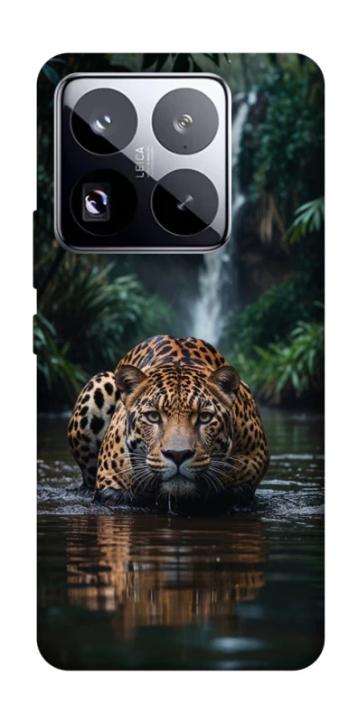 Чохол на Xiaomi 15 Pro Leopard in water фото 1 з 1