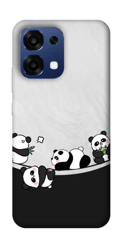 Чохол на Oppo A6 Pro 4G/5G Four pandas фото 1 з 2