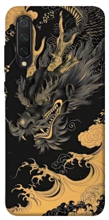 Чохол на Xiaomi Mi CC9 / Mi 9 Lite gold dragon фото 1 з 1