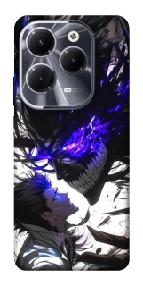 Чохол на Infinix Hot 40 Pro Black soul anime фото 1 з 1