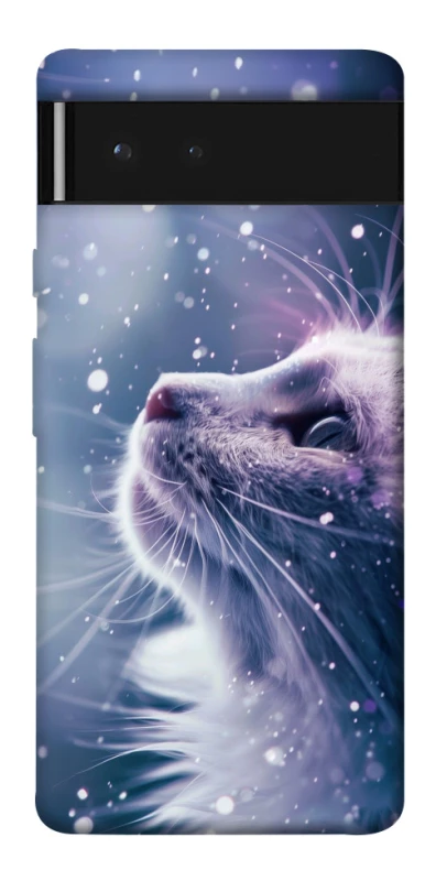 Чохол на Google Pixel 6 Snow cat фото 1 з 1