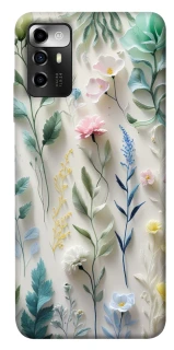 Чохол на ZTE Blade A72 Floral design ver.3 фото 1 з 1