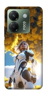 Чехол на Xiaomi Poco M7 pro 5G Cyber space girl ver.3 фото 1 из 1