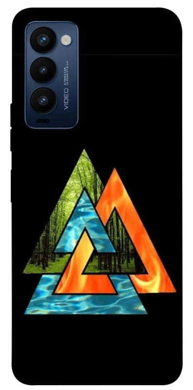 Чехол на TECNO Camon 18 Валькнут v4 фото 1 из 1