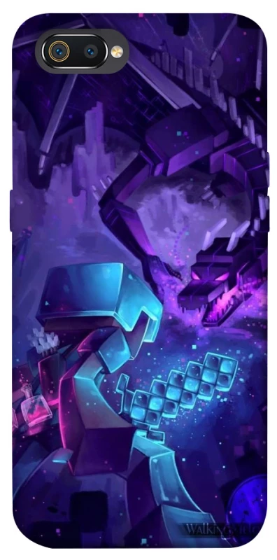 Чохол на Realme C2 Minecraft dragon фото 1 з 1