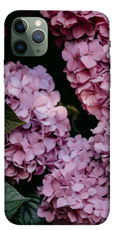 Чохол на Apple iPhone 11 Pro Max (6.5") Рожеві гартензії фото 1 з 1