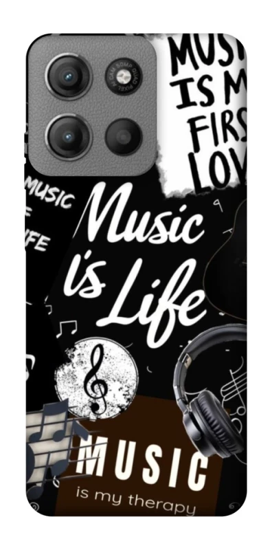 Чехол на Motorola Moto G15 Power Music is Life фото 1 из 1