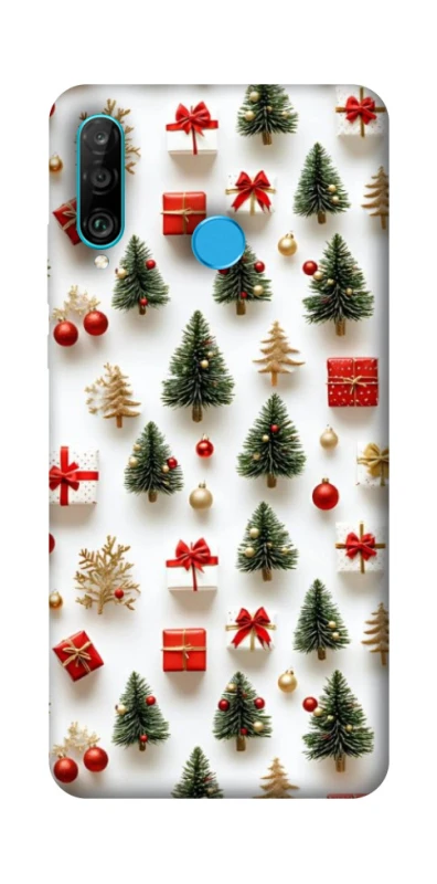 Чохол на Huawei P30 lite Christmas spirit ver.8 фото 1 з 1
