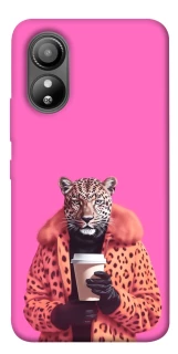 Чехол на ZTE Blade L220 Леопард с кофе фото 1 из 1