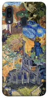 Чохол на Samsung Galaxy A20 / A30 Van Gogh collage фото 1 з 1