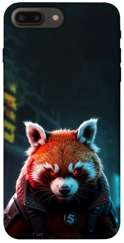 Чохол на Apple iPhone 7 plus / 8 plus Cyber Red Panda фото 1 з 1