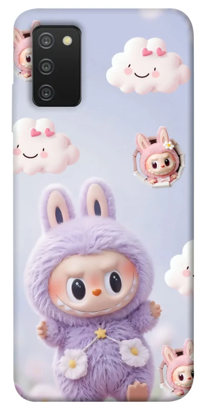 Чехол на Samsung Galaxy A03s Labubu & clouds фото 1 из 1