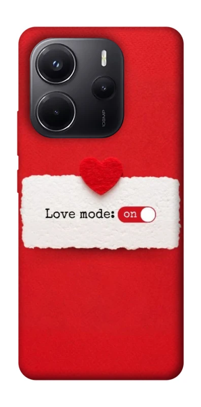Чохол на Xiaomi Redmi Note 14 5G Love Mode ON фото 1 з 1