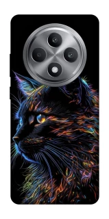 Чохол на Oppo Reno 12 F 4G Чорний кіт фото 1 з 1