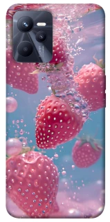 Чехол на Realme C35 Клубника в воде фото 1 из 1