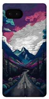 Чехол на Google Pixel 7a Нарисованные горы фото 1 из 1