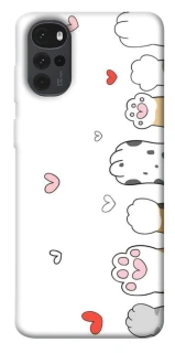 Чехол на Motorola Moto G22 Paws фото 1 из 1